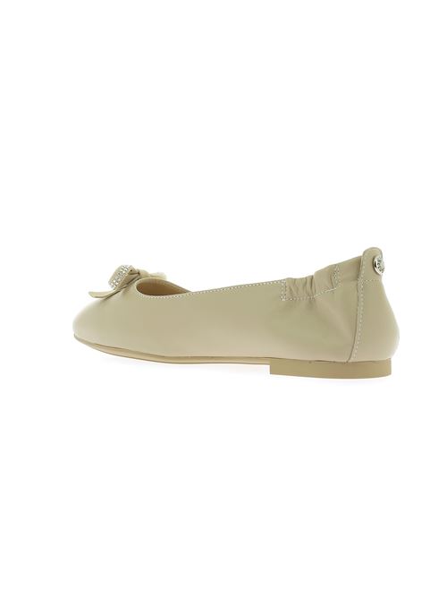 ballerina donna in pelle beige NERO GIARDINI | E306201D453